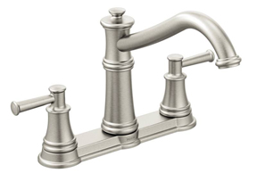 The Belfield Kitchen Faucet by Moen Was Created for Use in Traditional Style Kitchens.