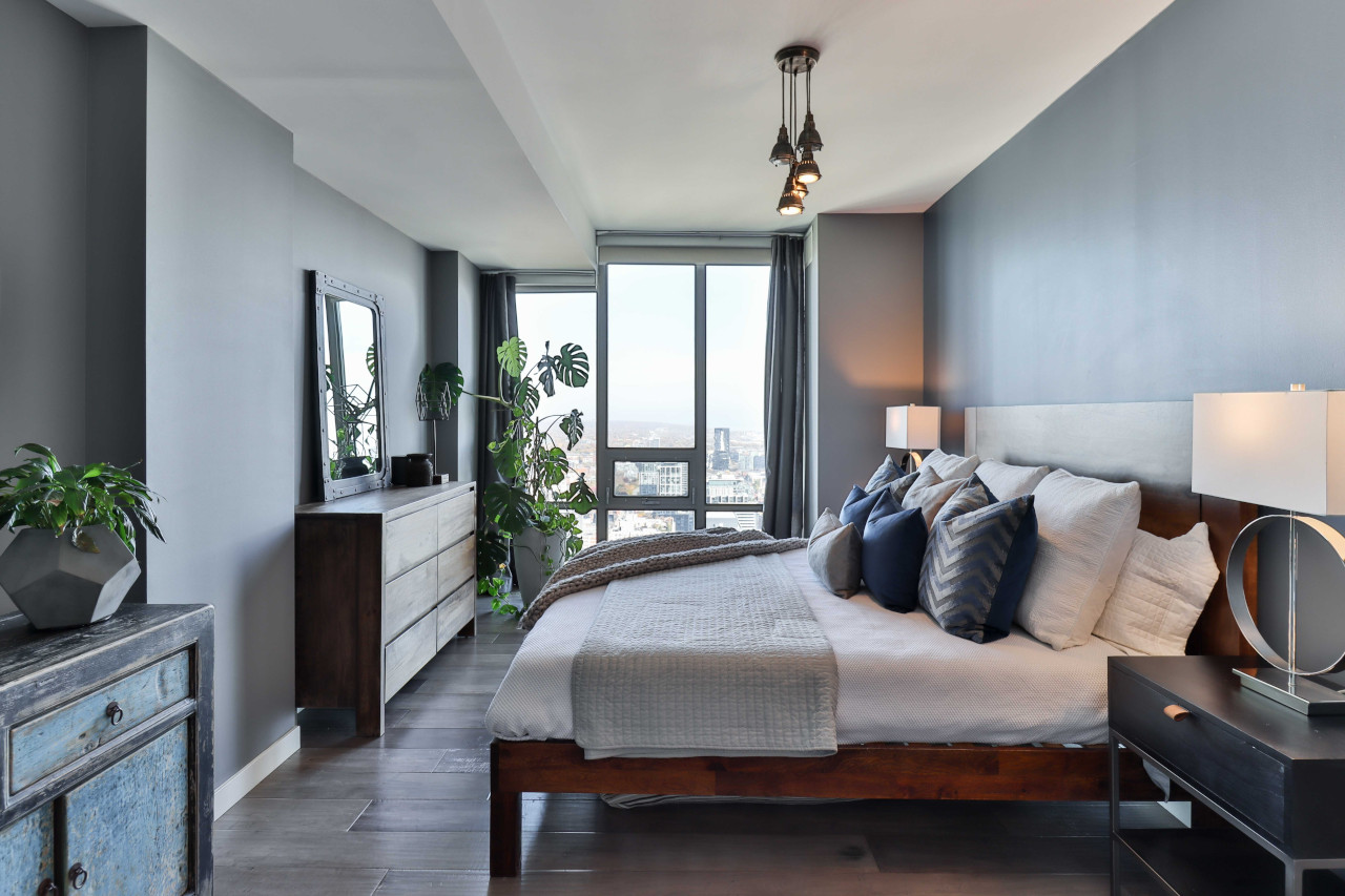 Bedroom Decor Ideas for Small Urban Space -- Photo Courtesy of Sidekix Media